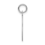 Sterling Silver Rhodium-plated 2-piece Best Friend Disc Charm - Image 2