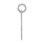 Sterling Silver Rhodium-plated My Confirmation Disc Charm - Image 2