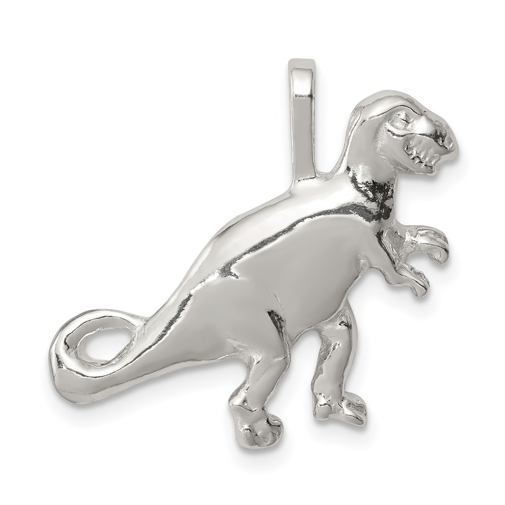 QC2539.jpg Sterling Silver T-Rex Pendant - Image 1
