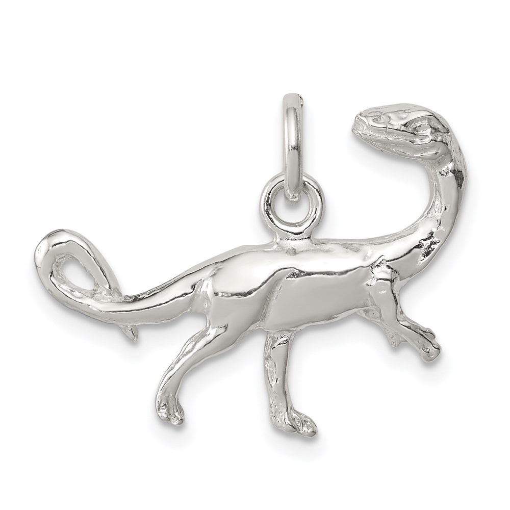 QC2541.jpg Sterling Silver Raptor Charm - Image 1