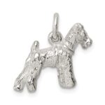 Sterling Silver Schnauzer Charm - Image 4
