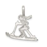 Sterling Silver Skier Pendant - Image 4