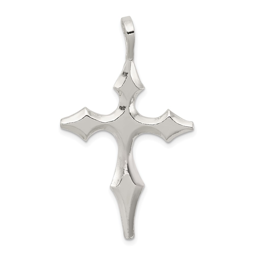 QC2828.jpg Sterling Silver Passion Cross Pendant - Image 1