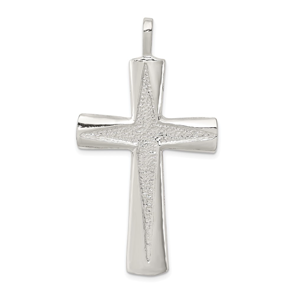 QC2851.jpg Sterling Silver Cross Pendant - Image 1