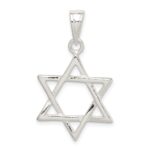 Sterling Silver Star of David Charm - Image 4