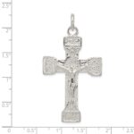 Sterling Silver Latin Crucifix Pendant - Image 3
