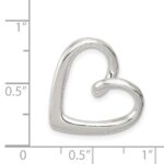 Sterling Silver Heart Slide - Image 3