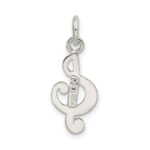 Sterling Silver Treble Clef Charm - Image 3