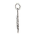 Sterling Silver Antiqued Miraculous Medal - Image 2