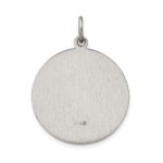 Sterling Silver Antiqued Saint Joseph Medal - Image 4