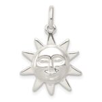 Sterling Silver Sun Charm