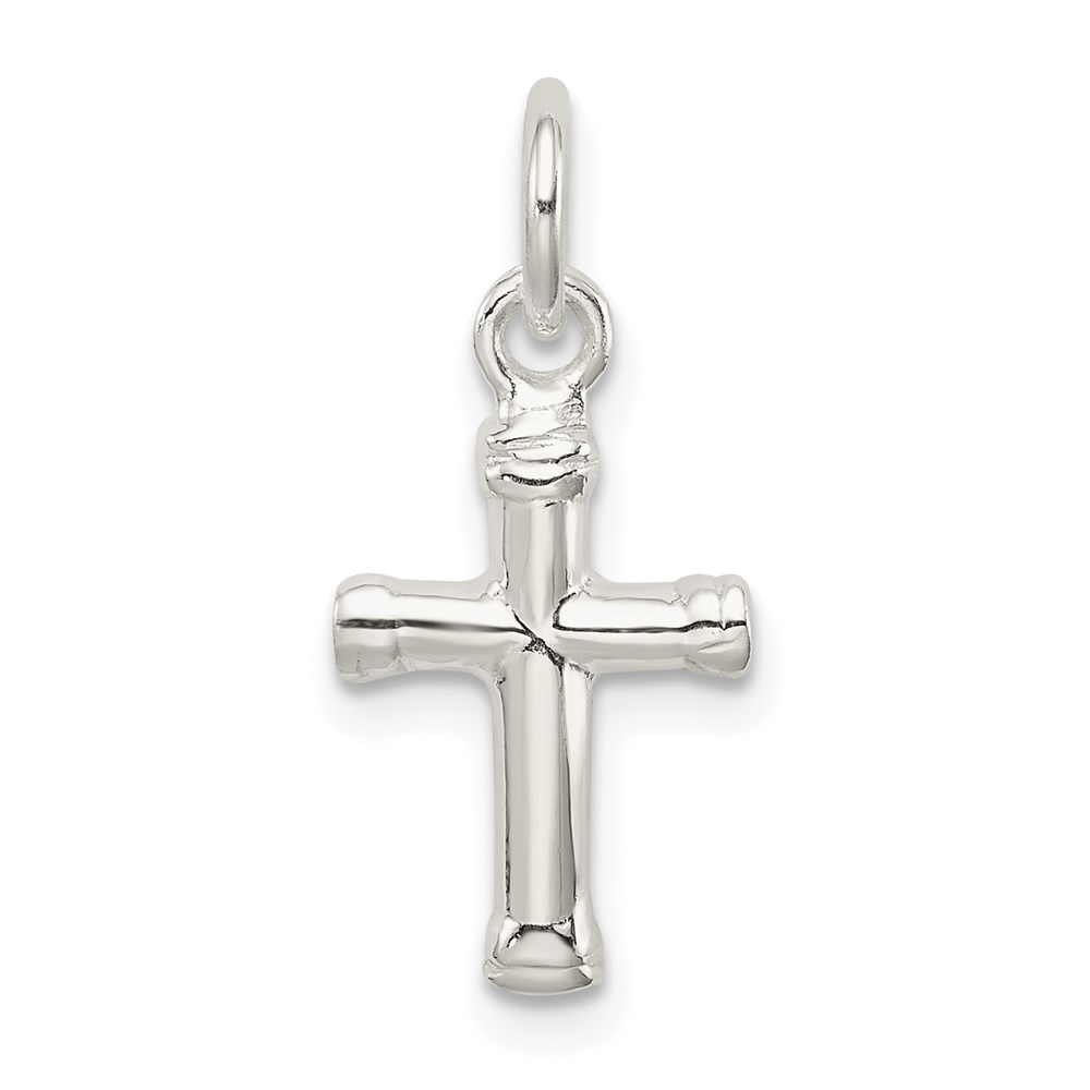 QC4273.jpg Sterling Silver Cross Charm - Image 1