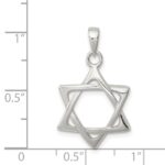 Sterling Silver Star of David Pendant - Image 3