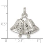 Sterling Silver Bells Charm - Image 3