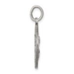 Sterling Silver Antiqued Queen of the Holy Scapular Medal - Image 2