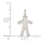 Sterling Silver Boy Charm - Image 3