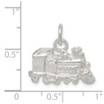 Sterling Silver Train Engine Charm - Image 3
