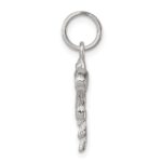 Sterling Silver Rhod-pltd Preciosa Austrian Crystal Dragonfly Charm - Image 2