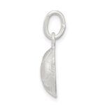 Sterling Silver Diamond Cut Soccer Ball Charm - Image 2