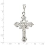 Sterling Silver INRI Crucifix Pendant - Image 3