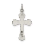 Sterling Silver Antiqued Cross Charm - Image 4