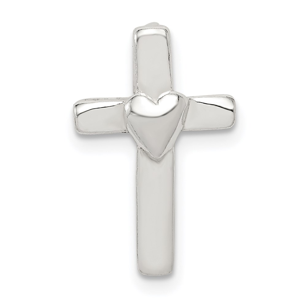 QC5390.jpg Sterling Silver Small Cross Pendant - Image 1