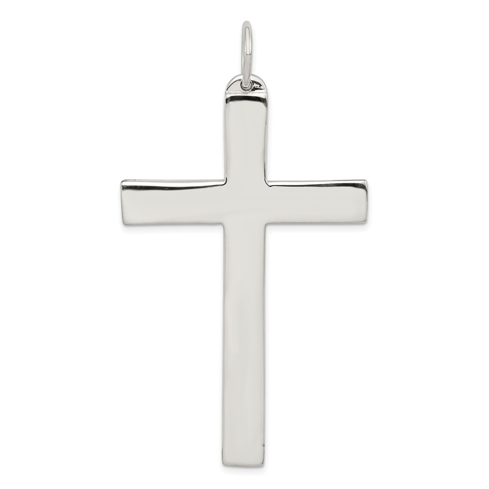 QC5402.jpg Sterling Silver Latin Cross Charm - Image 1