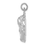 Sterling Silver Rhodium-plated Ecce Homo Charm - Image 2
