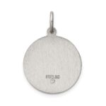 Sterling Silver Antiqued Jesus Have Mercy Medal - Image 4