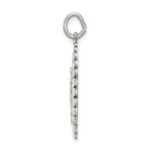 Sterling Silver Antiqued Miraculous Medal - Image 2