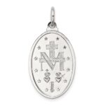 Sterling Silver Miraculous Medal - Image 4