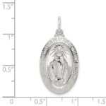Sterling Silver Miraculous Medal - Image 3