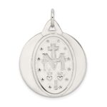 Sterling Silver Miraculous Medal - Image 4