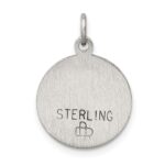 Sterling Silver Antiqued Our Lady of Sorrows Medal - Image 4