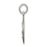 Sterling Silver Antiqued Lady Of Montserrate Medal - Image 2