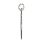 Sterling Silver Antiqued Saint Christopher Medal - Image 2