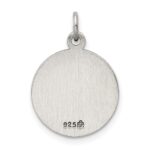 Sterling Silver Antiqued Saint Florian Medal - Image 4