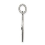 Sterling Silver Antiqued Saint Francis Medal - Image 2