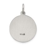 Sterling Silver Antiqued Saint John the Baptist Medal - Image 4