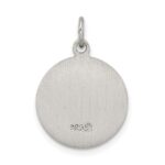 Sterling Silver Antiqued Saint Paul Medal - Image 3