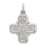Sterling Silver 4-way Medal