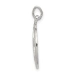 Sterling Silver Star of David Disc Charm - Image 2