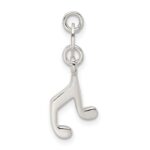 Sterling Silver Music Note Charm - Image 4
