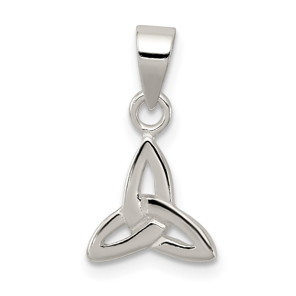 QC6132.jpg Sterling Silver Trinity Charm - Image 1