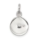 Sterling Silver Enameled Soccer Ball Charm - Image 4