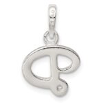 Sterling Silver Letter D Initial Pendant - Image 4