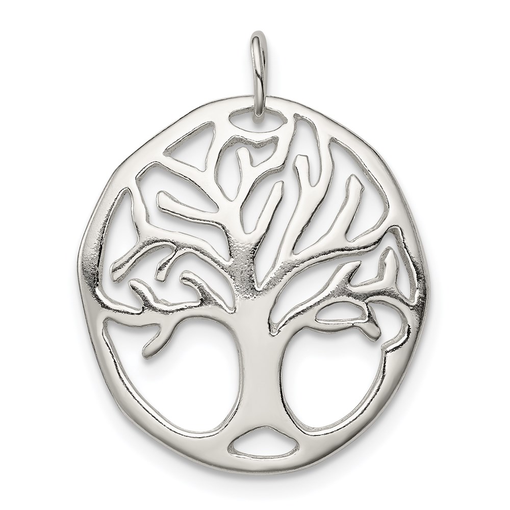 QC6701.jpg Sterling Silver Tree Of Life Charm - Image 1