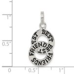Sterling Silver Best Friends Charm - Image 3