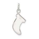 Sterling Silver Enameled Christmas Stocking Charm - Image 4
