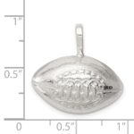 Sterling Silver Football Charm - Image 3